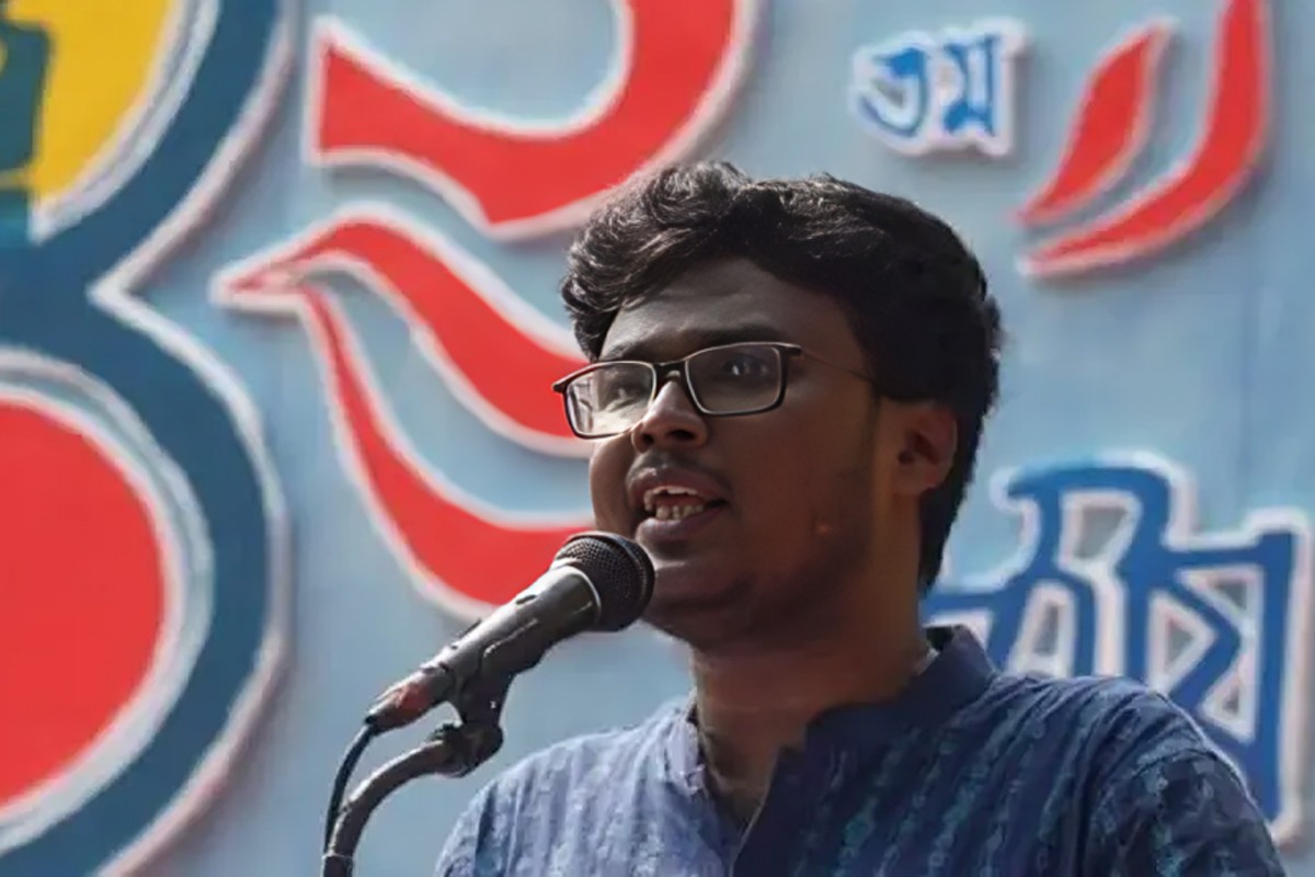 শাপলায় হেফাজতের আন্দোলনকে ‘ফ্যাসিবাদের পদধ্বনি’ বললেন ছাত্র ইউনিয়ন সভাপতি