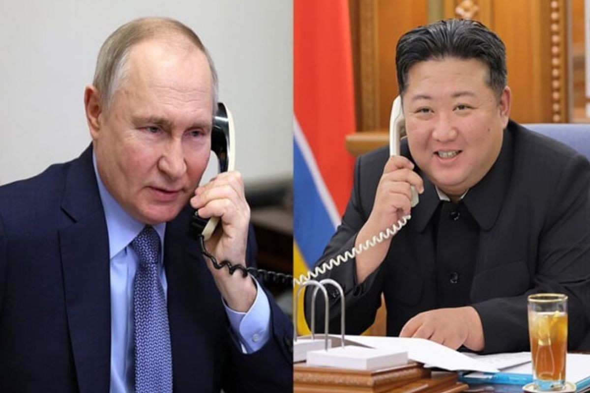 ট্রাম্পের সঙ্গে আলাস্কা সম্মেলনের আগে পুতিন ও কিমের ফোনালাপ