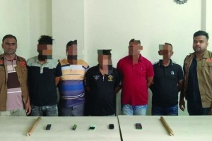 ডাকাতির প্রস্তুতিকালে দেশীয় অস্ত্রসহ গ্রেপ্তার ৫ ডাকাত