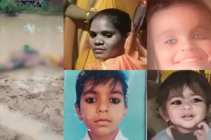 স্বামীর সঙ্গে বিবাদের জেরে তিন সন্তানকে নিজের সাথে বেঁধে খালে ঝাঁপ দিলেন স্ত্রী