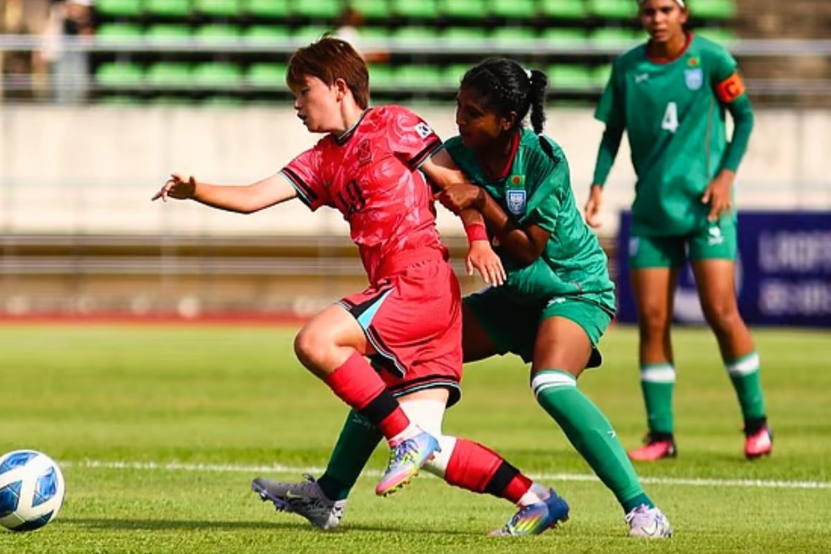 দক্ষিণ কোরিয়ার কাছে বড় হারে শঙ্কায় বাংলাদেশের এশিয়ান কাপের স্বপ্ন