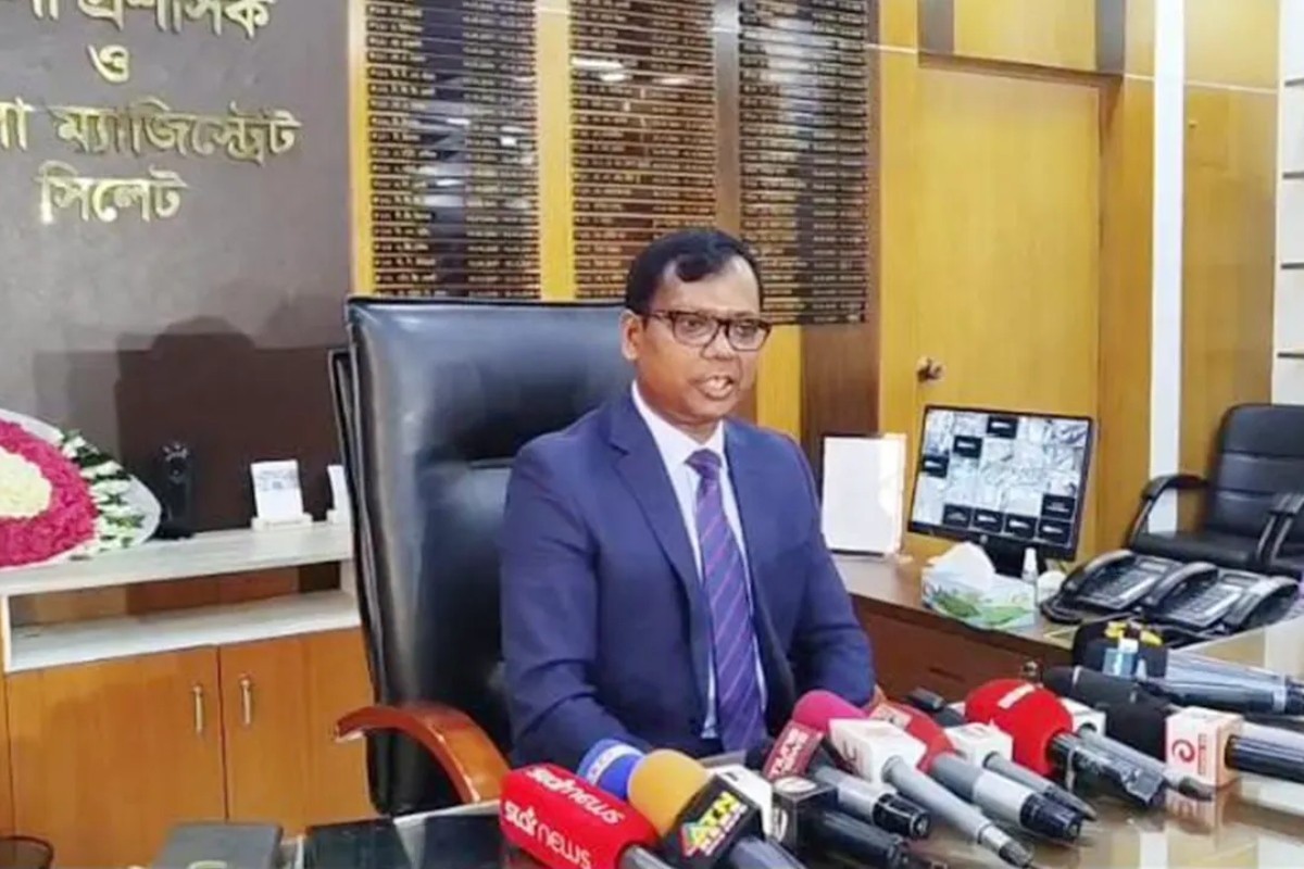 দায়িত্ব গ্রহণের পর যা বললেন সিলেটের ডিসি সারওয়ার আলম