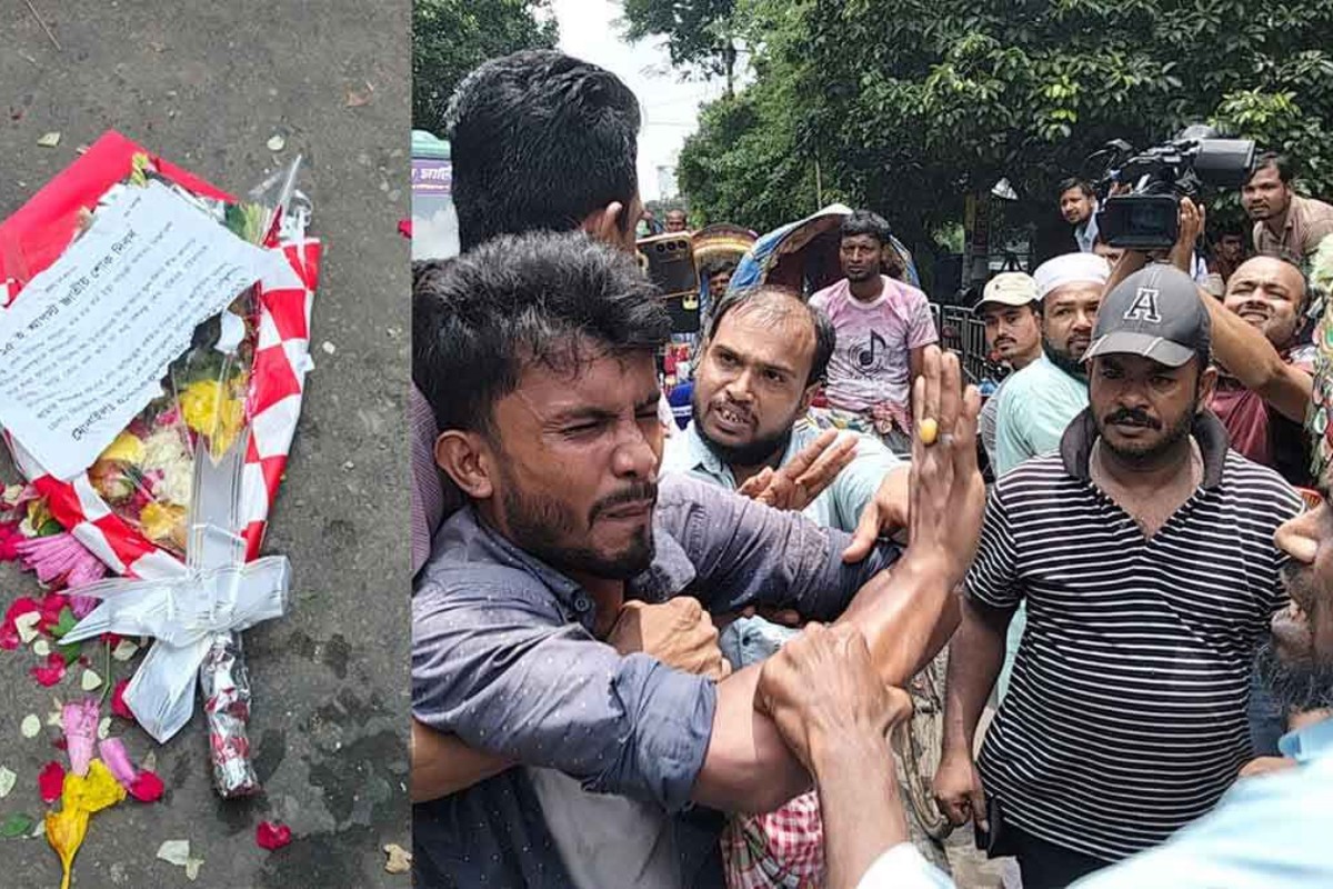 ধানমন্ডি ৩২-এ ফুল দিতে যাওয়া সেই রিকশাচালক কারাগারে