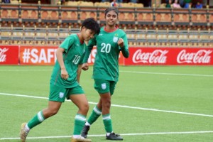 নেপালের বিপক্ষে এগিয়ে থেকে বিরতিতে বাংলাদেশ