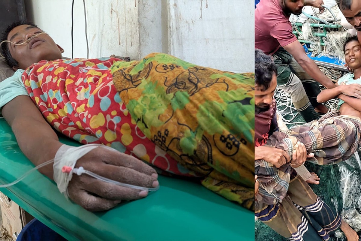 বঙ্গোপসাগরে ৫ দিন ভাসার পর বেঁচে ফিরলেন জেলে