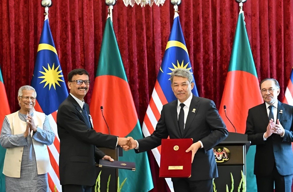 বাংলাদেশ-মালয়েশিয়ার মধ্যে ৫ সমঝোতা স্মারক সই