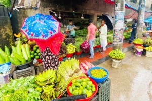 বৃষ্টিতে সরবরাহ কম, পেঁপে ছাড়া ৬০ টাকার নিচে মিলছে না কোনো সবজি