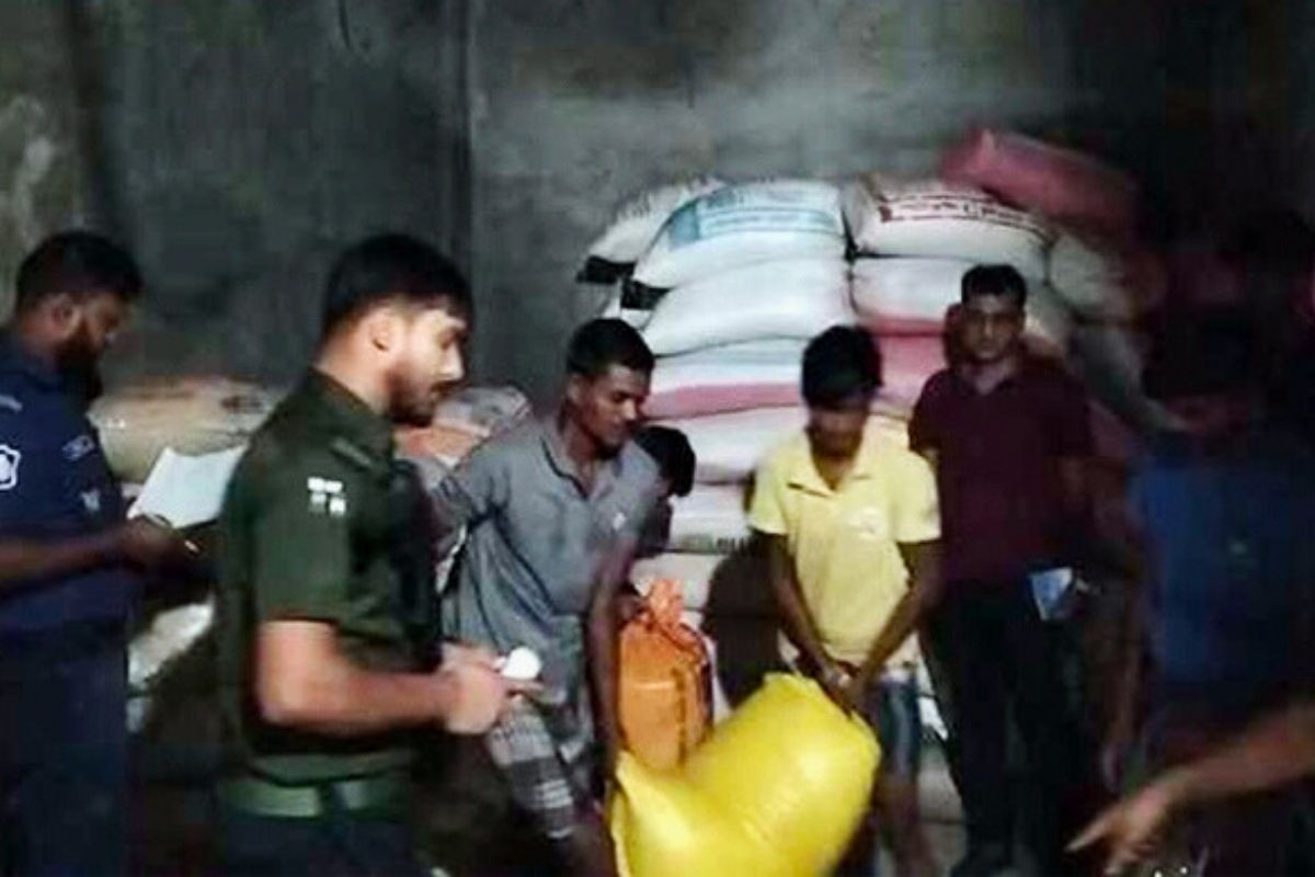 ময়মনসিংহে মিলে মজুত রাখা ২৫ টন সরকারি চাল জব্দ