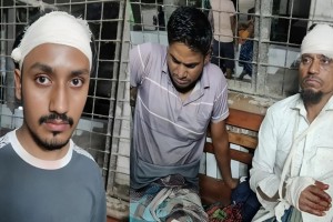 মাধবপুরে দুই পক্ষের সংঘর্ষে ওসিসহ আহত শতাধিক