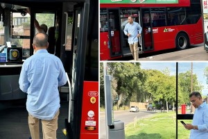 লন্ডনে তারেক রহমানের লোকাল বাসে চলাচলের ছবি ভাইরাল