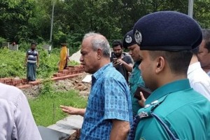 শহীদদের কবরস্থান নির্মাণে দুর্নীতি, ব্যবহৃত হচ্ছে দুই নম্বর ইট!