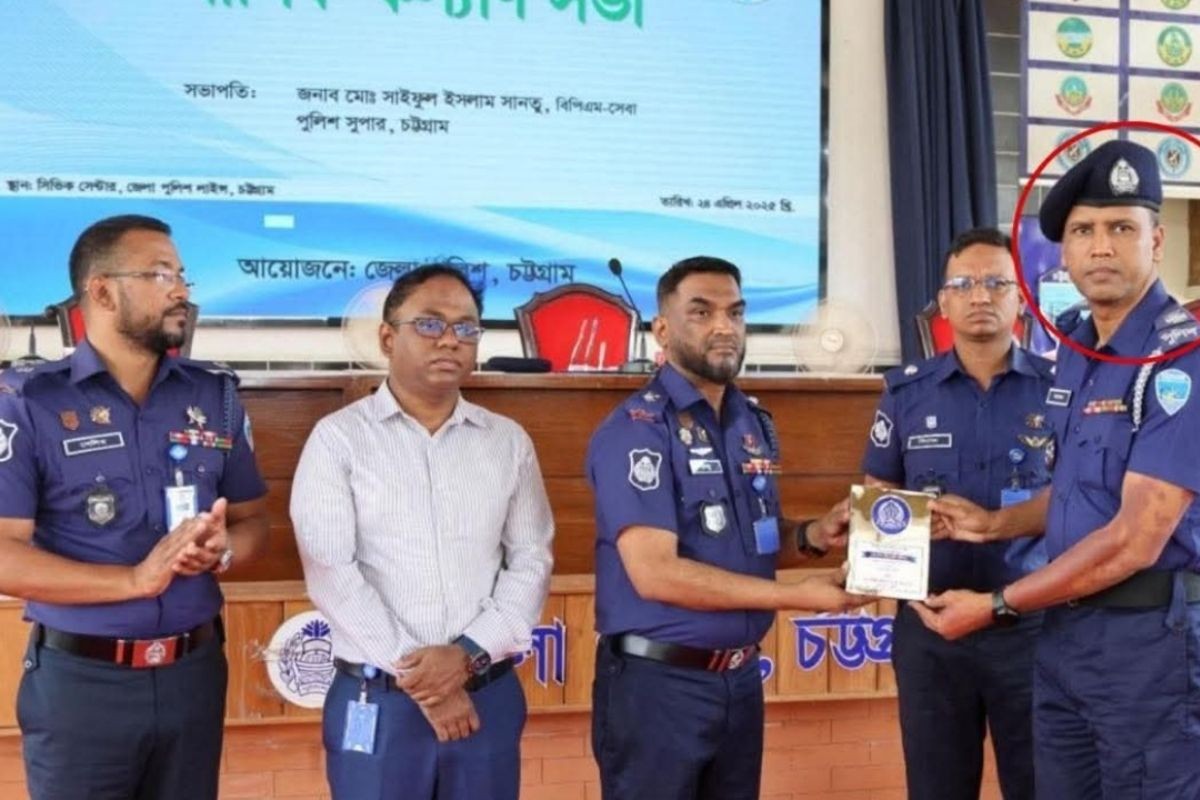 শ্রেষ্ঠ মাদক উদ্ধারকারী পুলিশ মাদক পাচারের অভিযোগে প্রত্যাহার