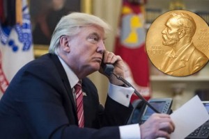 সরাসরি নরওয়েতে ফোন করে নোবেল পুরস্কার চেয়ে বসলেন ট্রাম্প