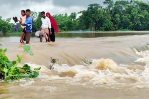 সিরাজগঞ্জে দ্রুত বাড়ছে যমুনার পানি, তলিয়ে গেছে চরাঞ্চল