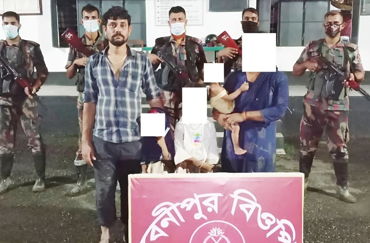 সীমান্তে পতাকা বৈঠকে শিশুসহ ৫ বাংলাদেশিকে হস্তান্তর করলো বিএসএফ