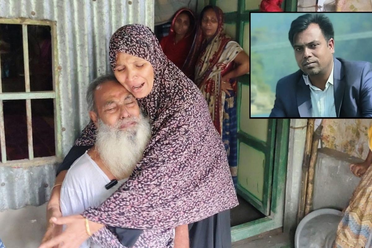 ‘তোমরা আমার ছেলেকে এনে দাও’— নিহত সাংবাদিক তুহিনের বাবা