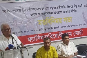 ‘রাজাকারের’ ছবি টানানোর ঘটনা ‘বাড়তে পারে’