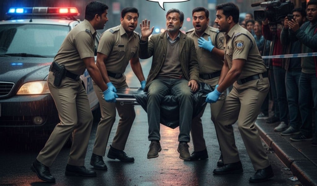 আমি বেঁচে আছি 1757405812 মরদেহ হঠাৎ উঠে দাঁড়িয়ে বললেন ‘আমি বেঁচে আছি’