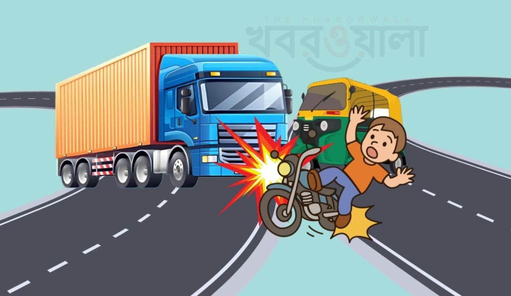 উত্তরায় ত্রিমুখী সংঘর্ষে মোটরসাইকেল আরোহীর মৃত্যু 1756794474 উত্তরায় ত্রিমুখী সংঘর্ষে মোটরসাইকেল আরোহীর মৃত্যু