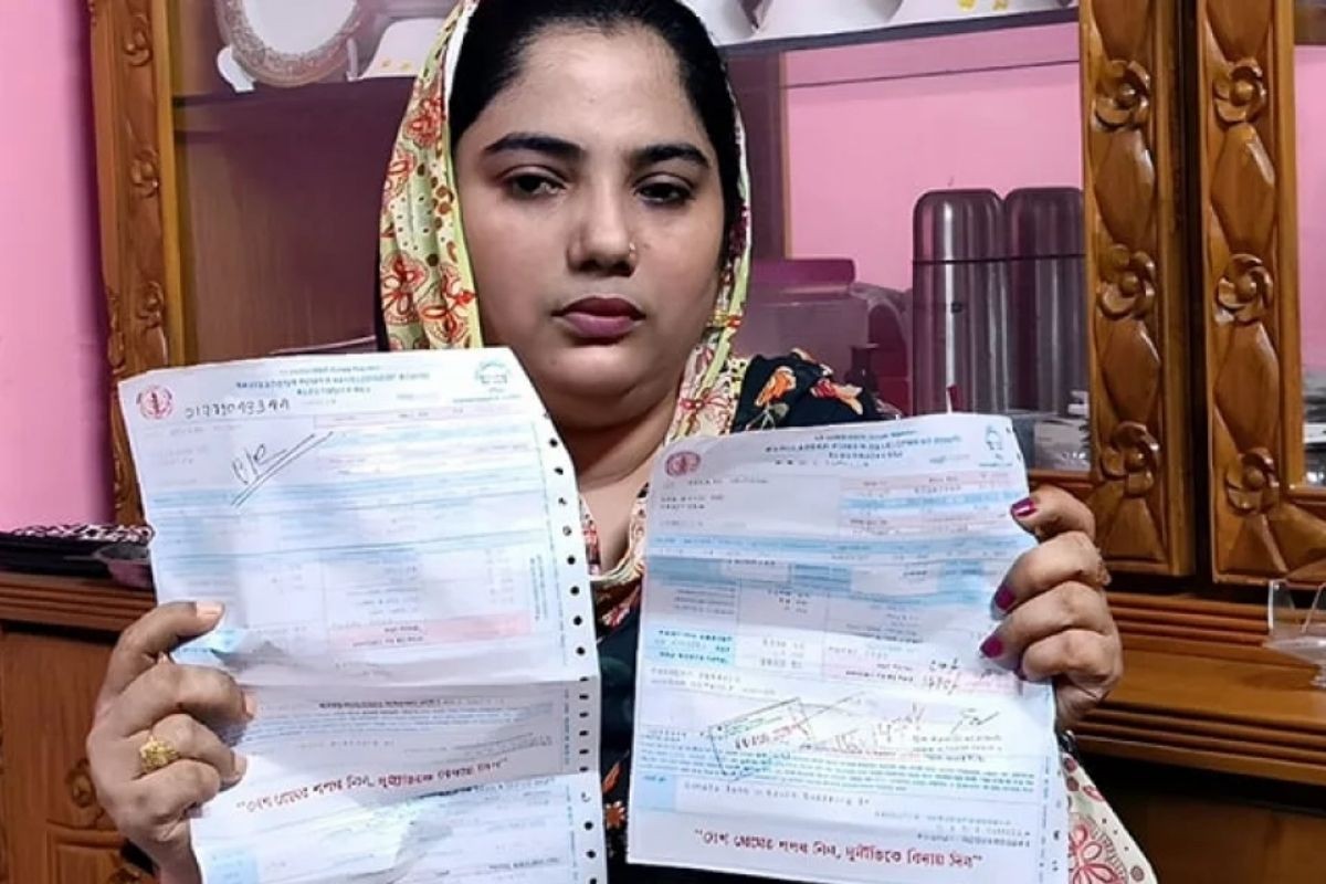 একজন গ্রাহকের বিদ্যুত বিল দেড় হাজার টাকা থেকে এক লাফে দেড় লাখ!