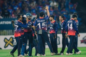 ওয়েস্ট ইন্ডিজকে বিশাল ব্যবধানে হারিয়ে ইতিহাস গড়ল নেপাল