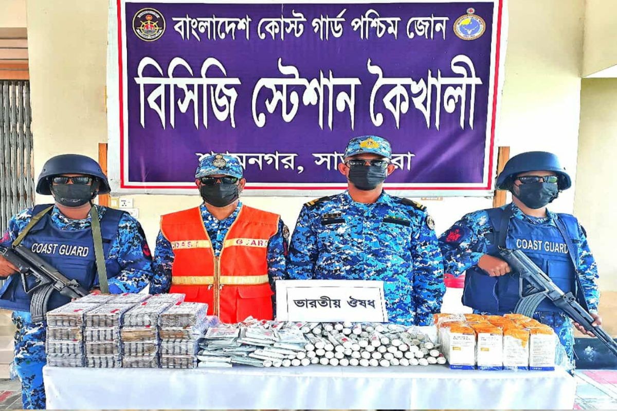 সাতক্ষীরায় কোটি টাকা মূল্যের ভারতীয় ওষুধ জব্দ