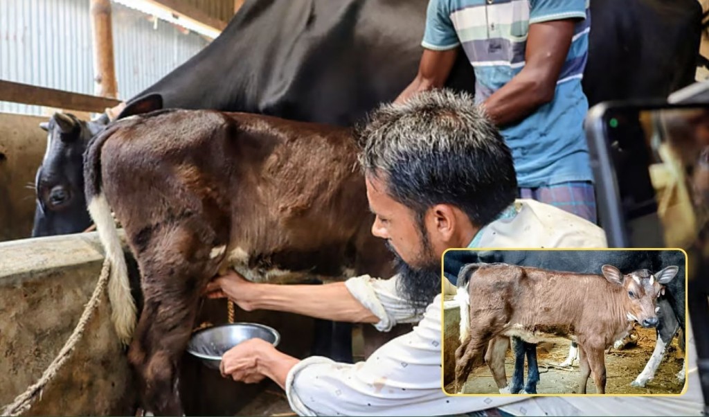 কিশোরগঞ্জে প্রতিদিন আধা লিটার দুধ দিচ্ছে ১৮ দিন বয়সী বাছুর 3 কিশোরগঞ্জে প্রতিদিন আধা লিটার দুধ দিচ্ছে ১৮ দিন বয়সী বাছুর 1758367643 কিশোরগঞ্জে প্রতিদিন আধা লিটার দুধ দিচ্ছে ১৮ দিন বয়সী বাছুর