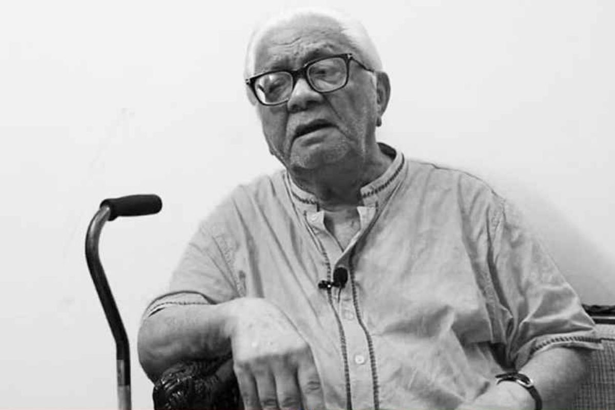 কেন্দ্রীয় শহীদ মিনারে বদরুদ্দীন উমরের লাশ