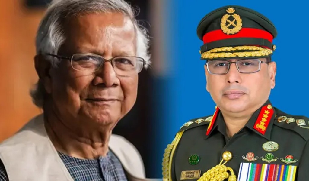 গুজবে কান না দিতে প্রধান উপদেষ্টার প্রতি সেনাপ্রধানের আহ্বান 3 গুজবে কান না দিতে প্রধান উপদেষ্টার প্রতি সেনাপ্রধানের আহ্বান 1756727470 গুজবে কান না দিতে প্রধান উপদেষ্টার প্রতি সেনাপ্রধানের আহ্বান