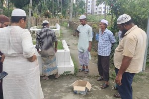 চাঁদপুরে কবরস্থান থেকে উদ্ধার হওয়া নবজাতকের মৃত্যু