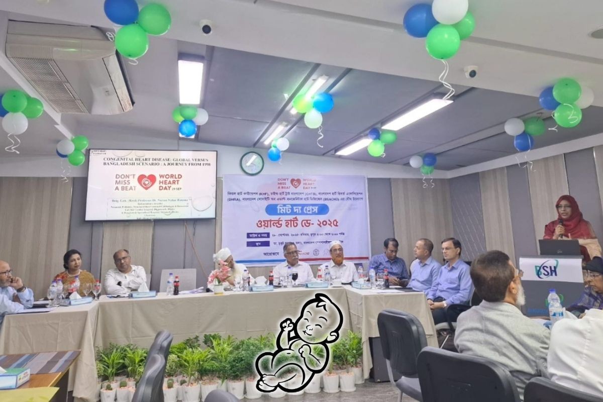 জন্মগত হৃদরোগ বাড়ছে মহামারি আকারে, প্রতিদিন আক্রান্ত ২০০ নবজাতক