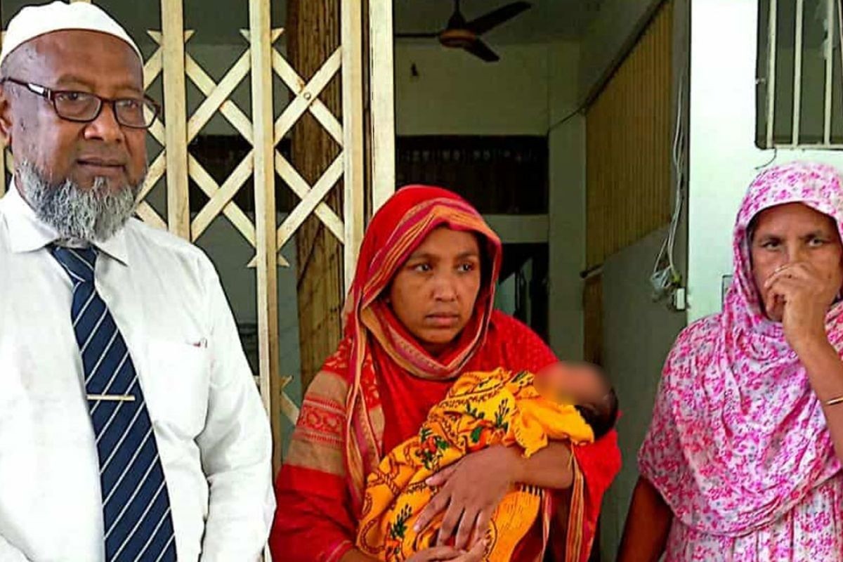 জামিনে মুক্তি পেলেন সেই নবজাতকের মা ও নানি