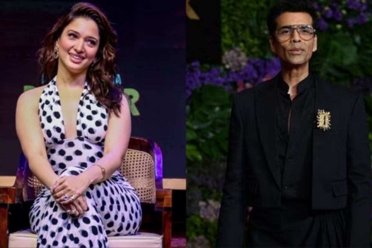 তামান্না ভাটিয়া, করণ জোহর ছবি: সংগৃহীত