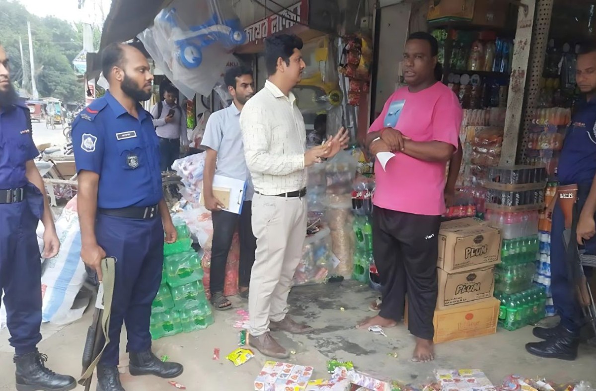 নকল-ভেজাল শিশুখাদ্য বিক্রির দায়ে ব্যবসায়ীকে ৫০ হাজার টাকা জরিমানা