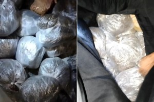 ৩০ কেজি গাঁজা পুলিশের কাছে গিয়ে হয়ে গেলো ৭ কেজি!