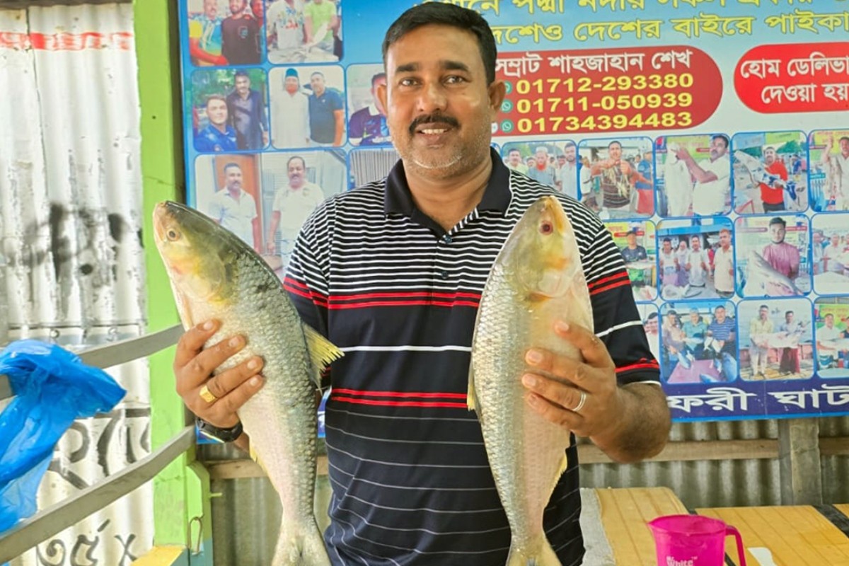 পদ্মার দুই ইলিশ সাড়ে ১৭ হাজারে বিক্রি