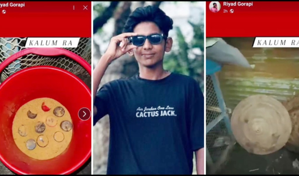 ফেসবুক স্টোরিতে দেওয়া অস্ত্র-বোমার ভিডিও ভাইরাল, যুবক আটক 4 ফেসবুক স্টোরিতে দেওয়া অস্ত্র বোমার ভিডিও ভাইরাল যুবক আটক 1757329452 ফেসবুক স্টোরিতে দেওয়া অস্ত্র-বোমার ভিডিও ভাইরাল, যুবক আটক