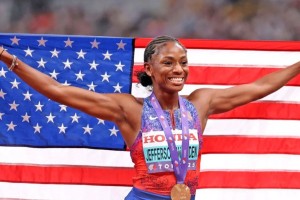 বিশ্বের নতুন দ্রুততম মানবী জেফারসন–উডেন