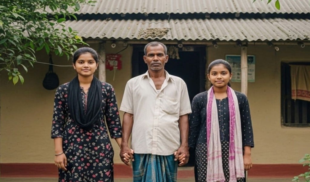 রিক্সাওয়ালা বাবার দুই রাজকন্যার স্বপ্ন পূরণ 1757906623 রিক্সাওয়ালা বাবার দুই রাজকন্যার স্বপ্ন পূরণ, ভর্তি হলেন ঢাকা বিশ্ববিদ্যালয়ে