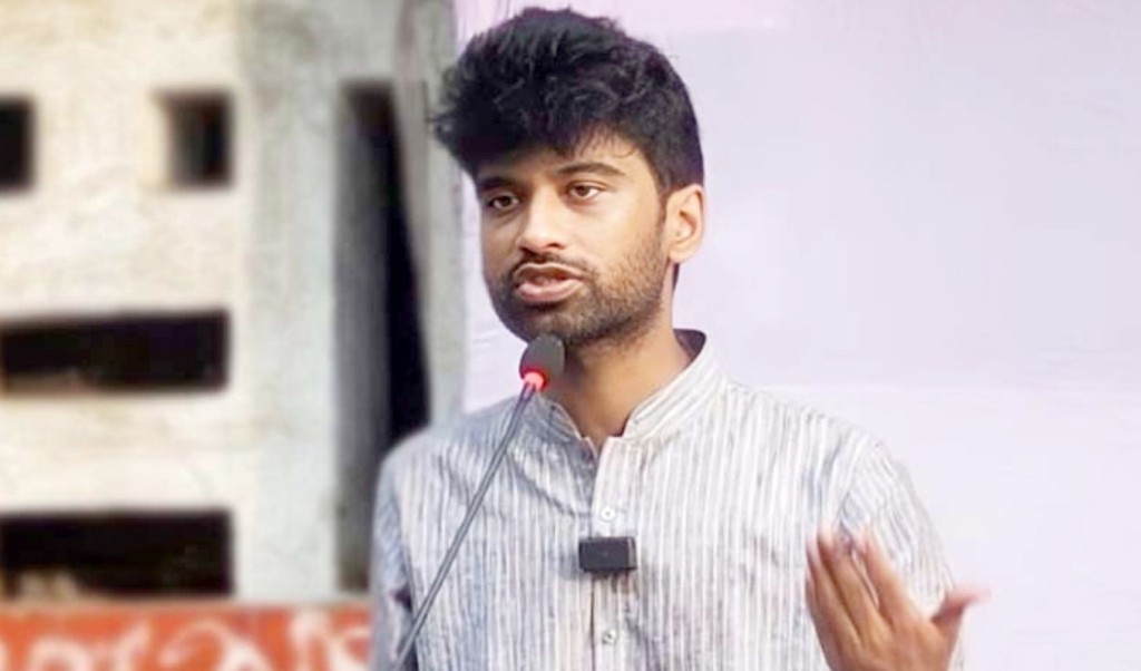 শিক্ষার্থীরা ভোট দিতে এলে হারবে স্বাধীনতাবিরোধীরা: মেঘমল্লার 4 শিক্ষার্থীরা ভোট দিতে এলে হারবে স্বাধীনতাবিরোধীরা মেঘমল্লার 1757258160 শিক্ষার্থীরা ভোট দিতে এলে হারবে স্বাধীনতাবিরোধীরা: মেঘমল্লার