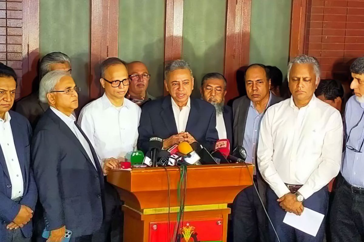 শীর্ষ ব্যবসায়ীদের সঙ্গে বিএনপি নেতাদের বৈঠক