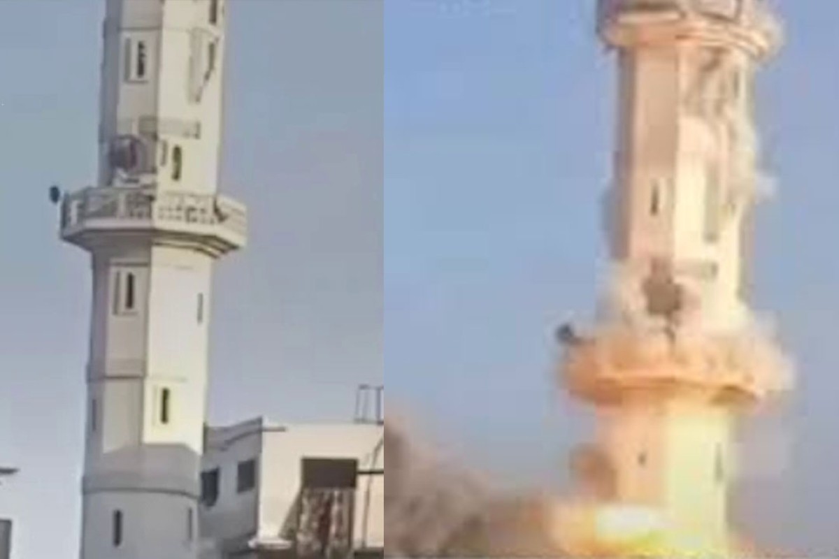 সাড়ে সাতশ বছরের পুরোনো মসজিদ গুঁড়িয়ে দিল ইসরায়েল