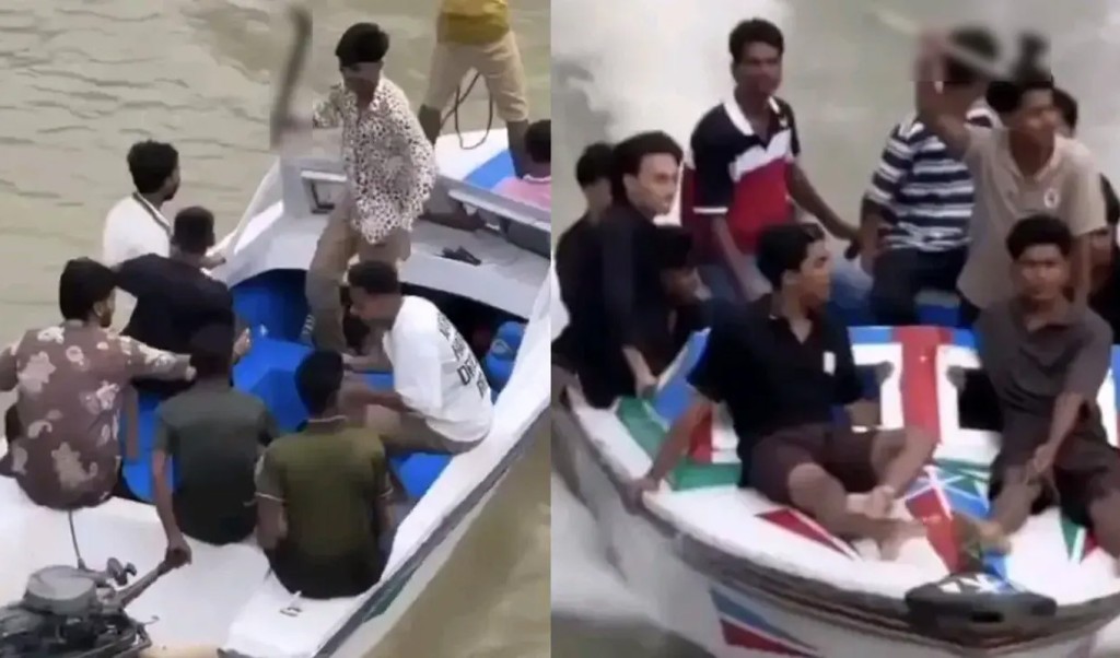 স্পিডবোটে কিশোর গ্যাংয়ের অস্ত্রের মহড়া নেপথ্যে কী 1758258668 স্পিডবোটে কিশোর গ্যাংয়ের অস্ত্রের মহড়া, নেপথ্যে কী?
