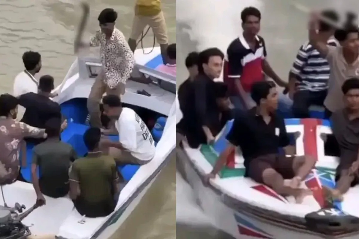 স্পিডবোটে কিশোর গ্যাংয়ের অস্ত্রের মহড়া, নেপথ্যে কী?