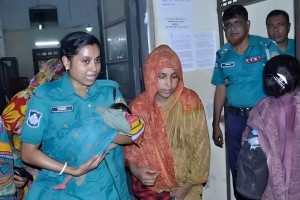 ১১ দিনের মেয়ে নিয়ে কারাগারে সেই মা