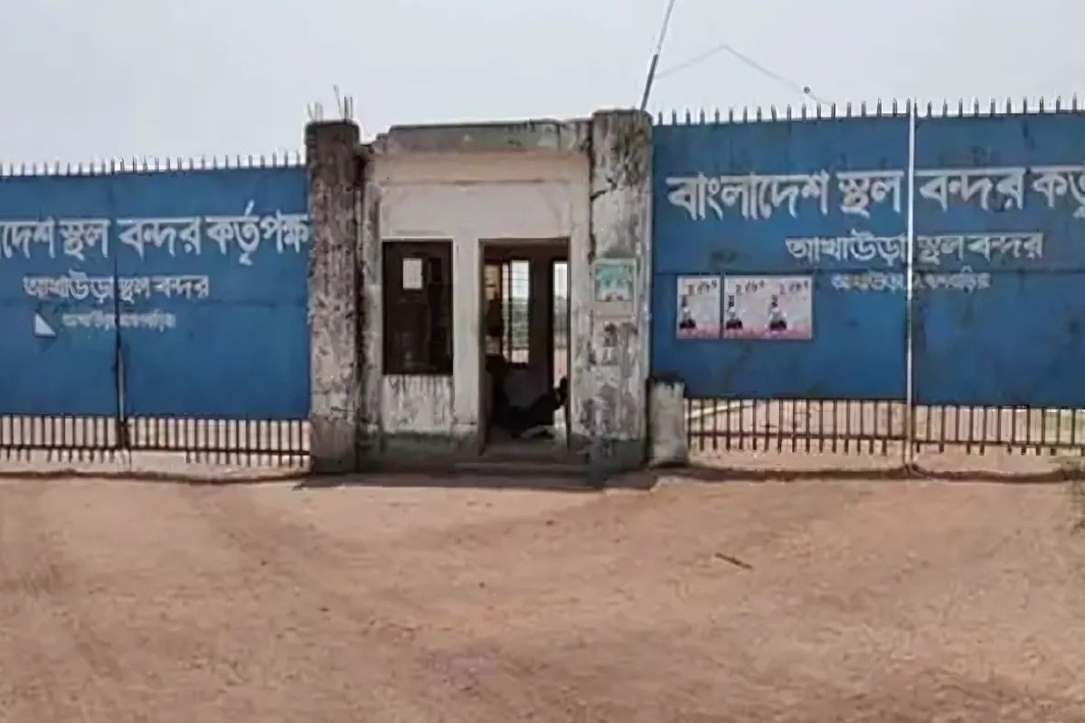 আখাউড়া বন্দরের আমদানি-রপ্তানি বন্ধ