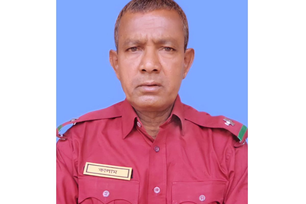 দুর্গাপূজা মণ্ডপে ডিউটিরত অবস্থায় ১ আনসারের মৃত্যু