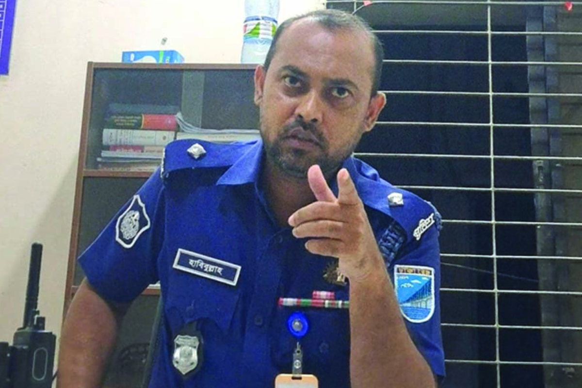 পুুলিশকে বানরের মতো নাচানো হচ্ছে-ওসি হাবিবুল্লাহ