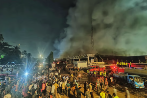 হজরত শাহজালাল বিমানবন্দরের আগুনে ২৫ আনসার আহত