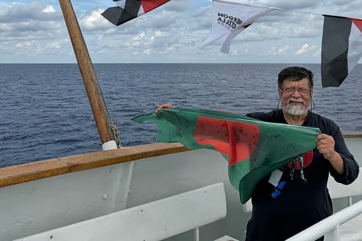 এখন কোথায় আছেন এবং গাজায় পৌঁছতে কত সময় লাগবে—জানালেন শহিদুল আলম